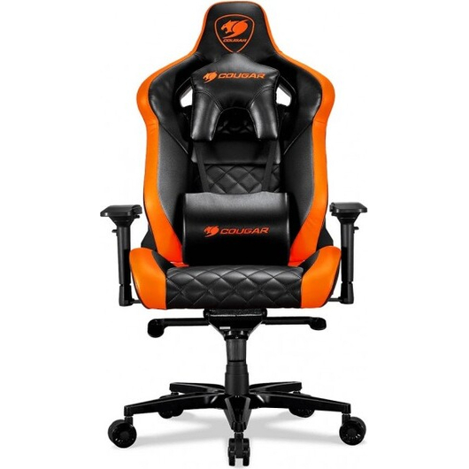 Кресло компьютерное игровое Cougar TITAN Black-Orange